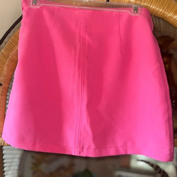 Vibrant Pink Women's Skirt by She + Sky - Picture 2 of 4